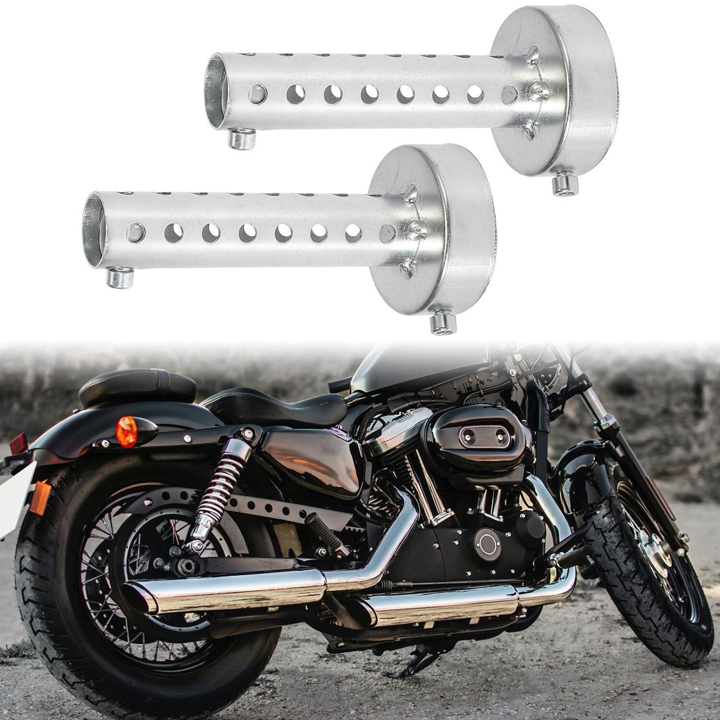 Muffler Insert Baffle DB Killer Silencer Universal 60mm Motorcycle Exhaust Can