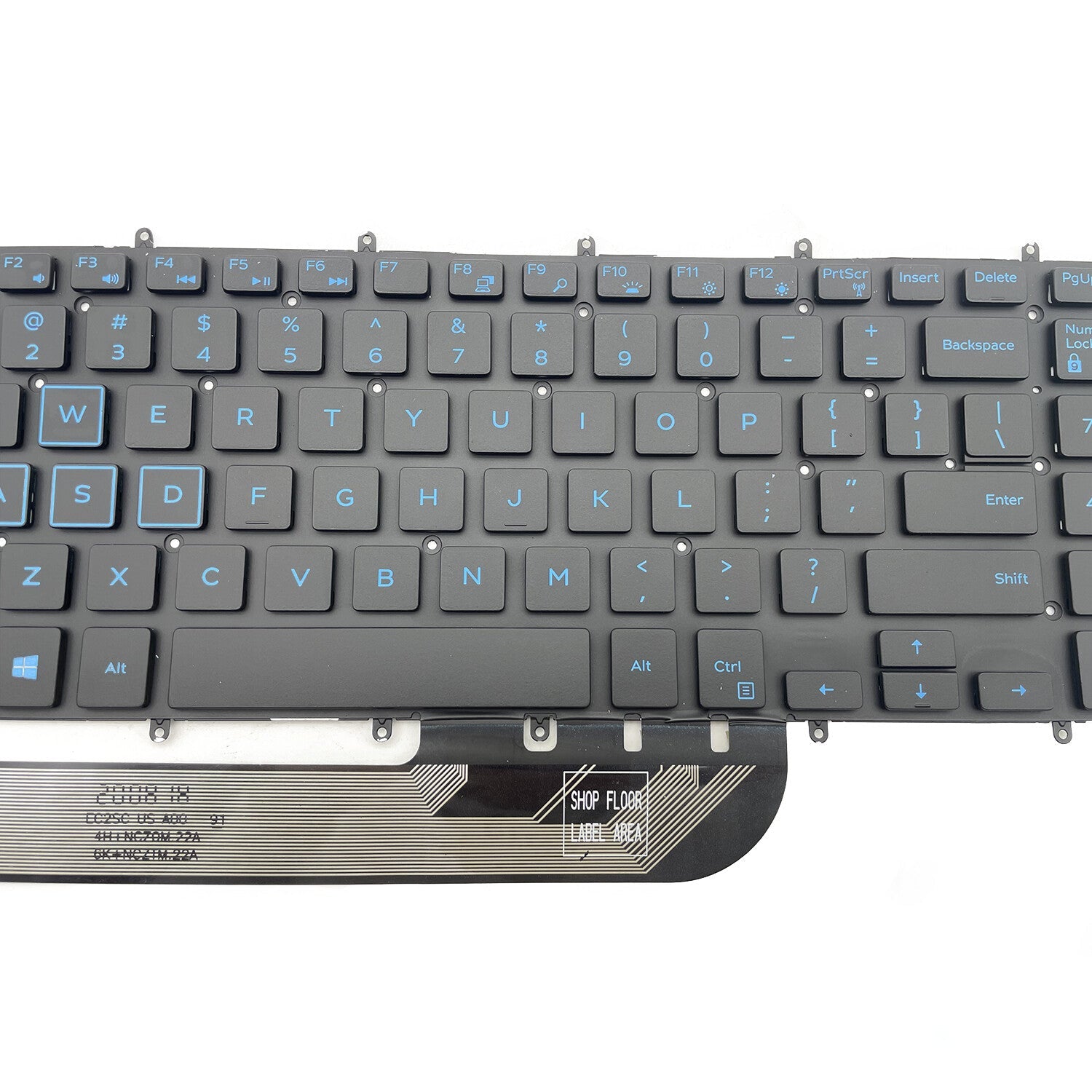 New For DELL G7 7588 7590 7790 G7 15 7588 Keyboard w/Blue Backlit M6JTP Black