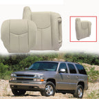 Passenger Bottom Top Leather Seat Covers for 2003 2006 for Chevy Tahoe