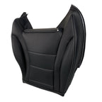 New For 2015-21 Mercedes Benz C300 Sedan Driver Bottom Leather Seat Cover Black