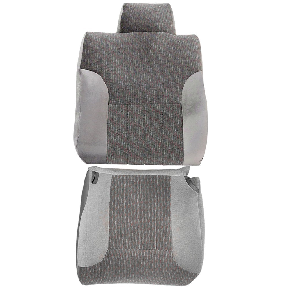 Front Driver Bottom Top Cloth Seat Cover For 1994-1997 Dodge Ram 1500 2500 3500
