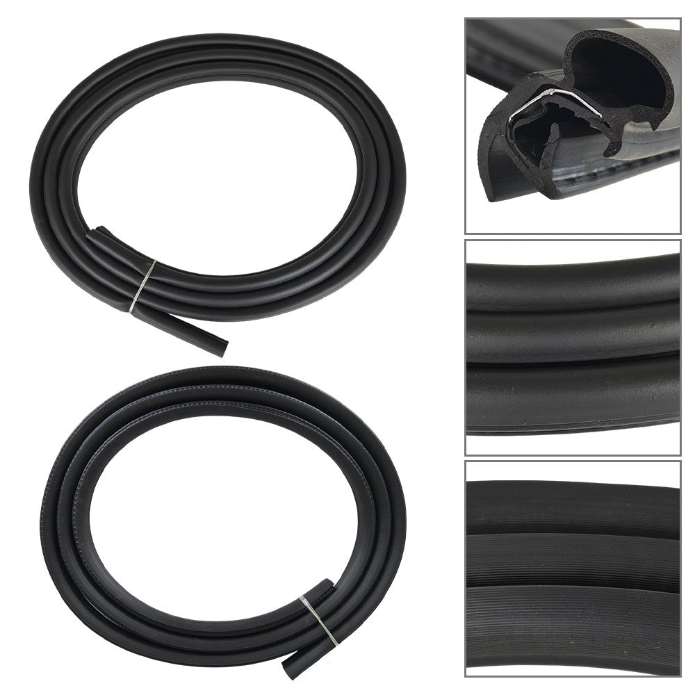 4pcs Left Right Front Rear Door Weatherstrip Seal 2000 2002 for Toyota 4Runner