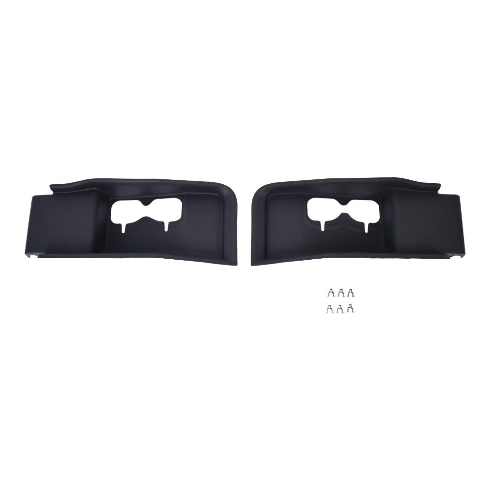 Front LH RH Plastic Tow Hook Bezel 2Pcs for Ford F 350 Super Duty 2022 Lariat