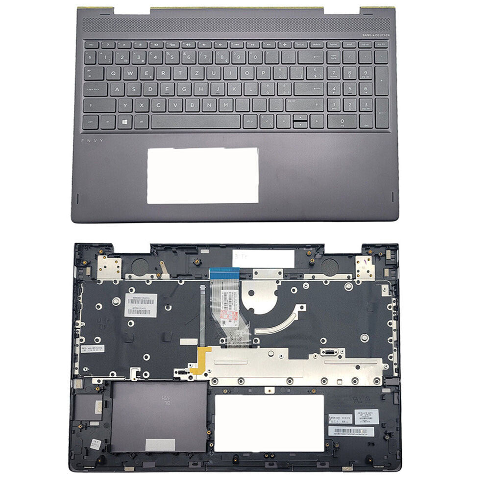 New Palmrest Backlit US Keyboard For HP X360 15-BP 15M-BQ 924335-001 TPN-W127 US
