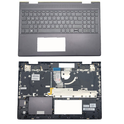 New Palmrest Backlit US Keyboard For HP X360 15-BP 15M-BQ 924335-001 TPN-W127 US