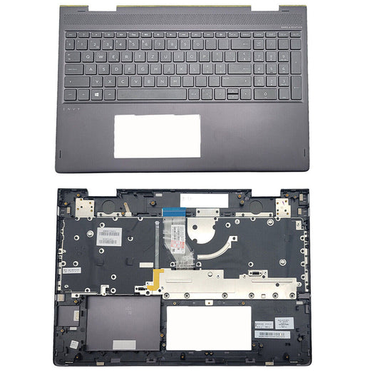 New Palmrest Backlit US Keyboard For HP X360 15-BP 15M-BQ 924335-001 TPN-W127 US