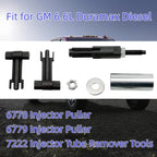 6778 & 6779 Injector Puller,7222 Injector Tube Remover Tools For GM 6.6L Duramax