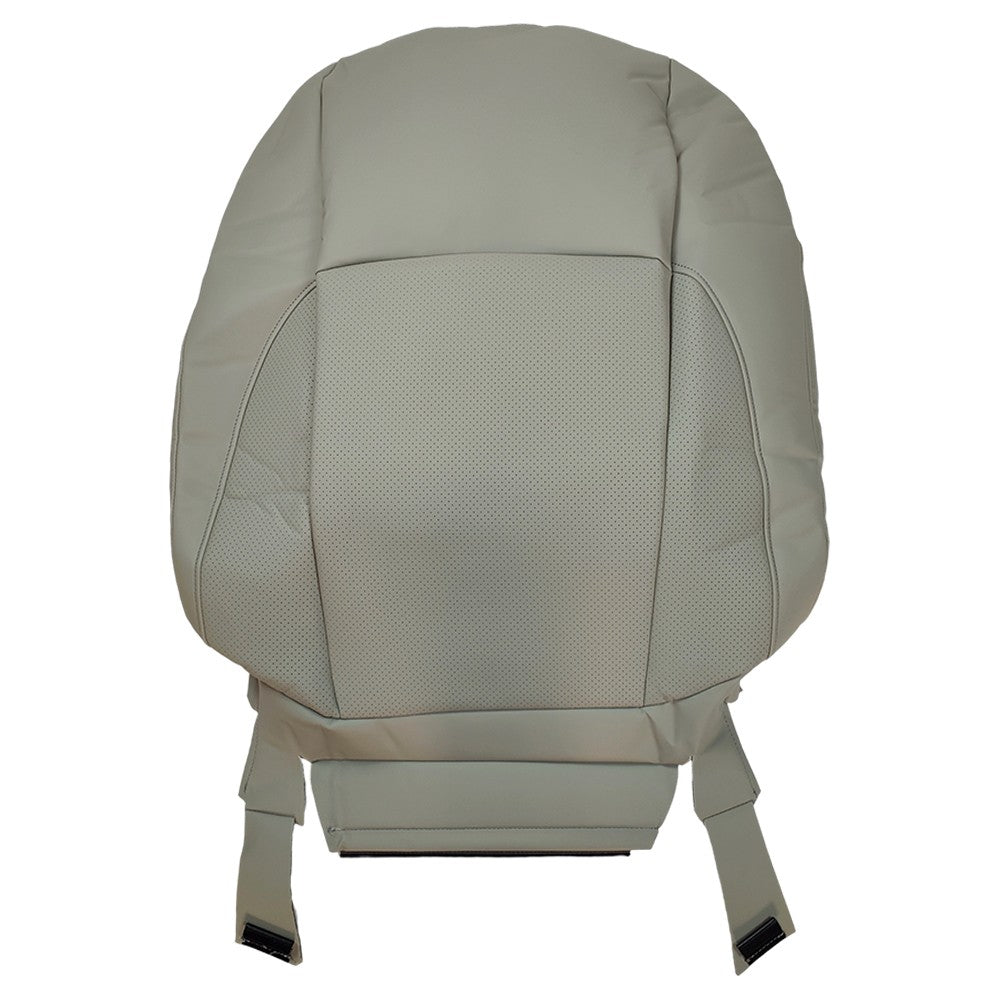 For 2007-2012 Lexus ES350 Driver Passenger Bottom & Top Leather Seat Cover Gray