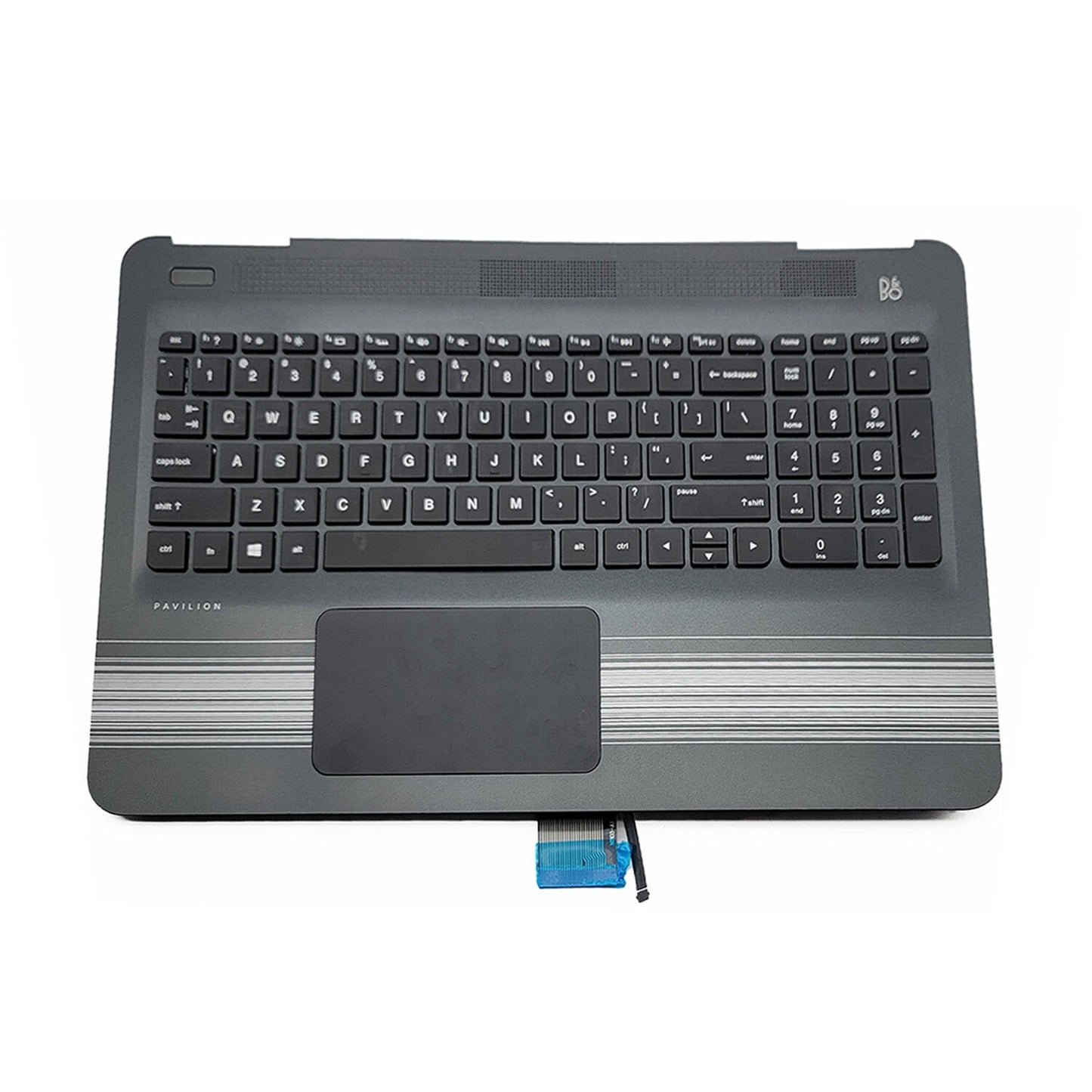 New Palmrest Backlit US Keyboard Touchpad For HP Pavilion 15-AU 15-AW 856035-001
