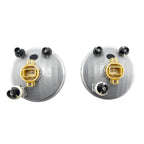 Left Right Clear Lens Fog Light Lamp w Bulbs for Jeep Patriot 2011 2017