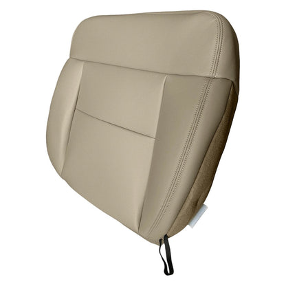 For 2004 2005-2008 Ford F150 Driver Bottom Replacement Leather Seat Cover Tan