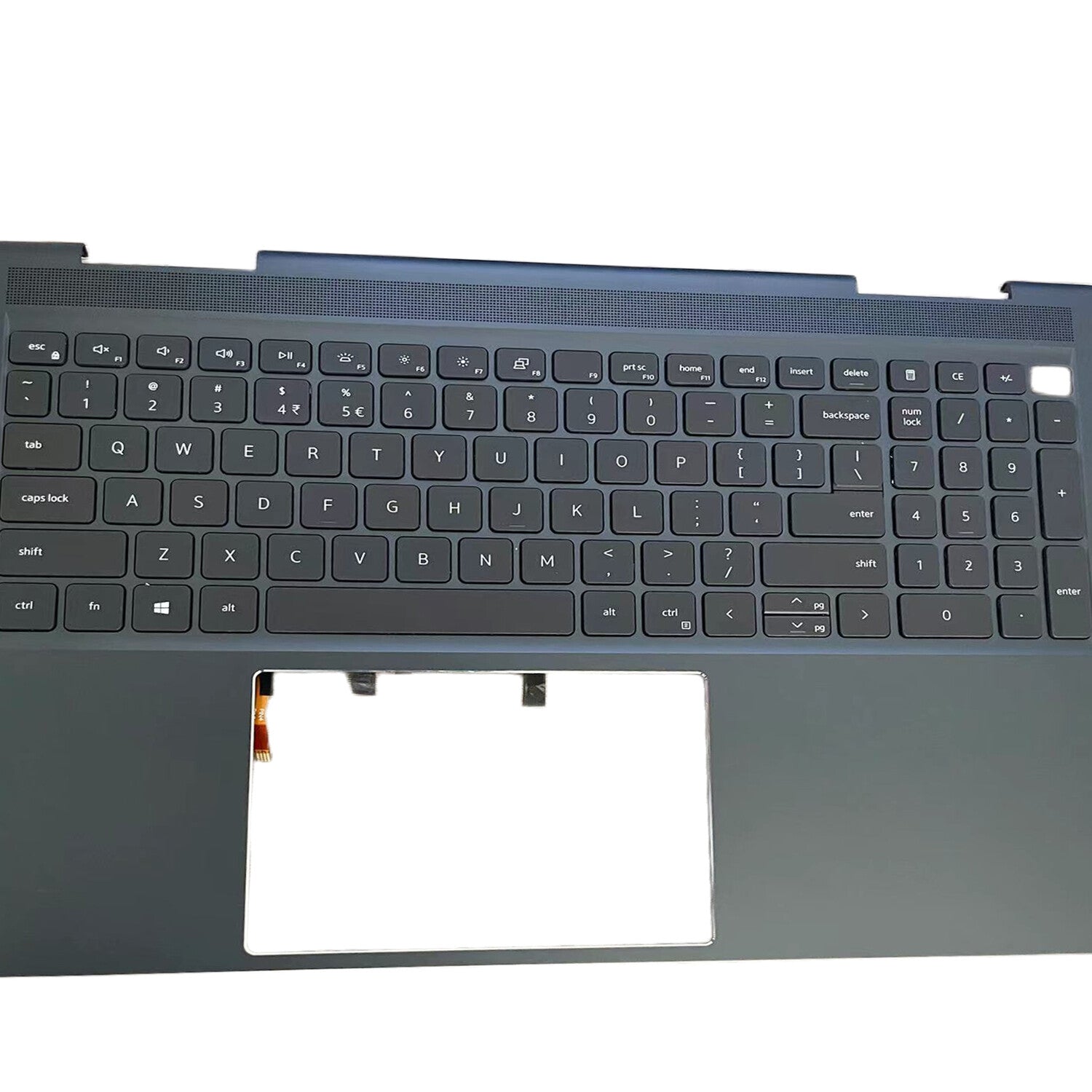 For Dell Inspiron 16Plus 7610 3060 Palmrest Backlit Keyboard  0YRKJM Upper Case