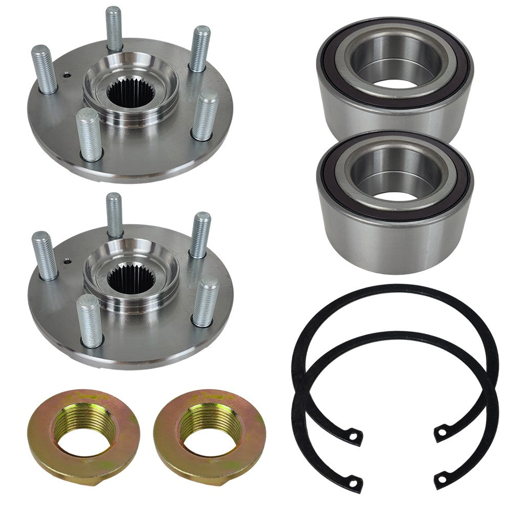 2 Front Wheel Hub Bearing Kit for Honda Civic 2016-2021 Insight 2019-2022 1.5L