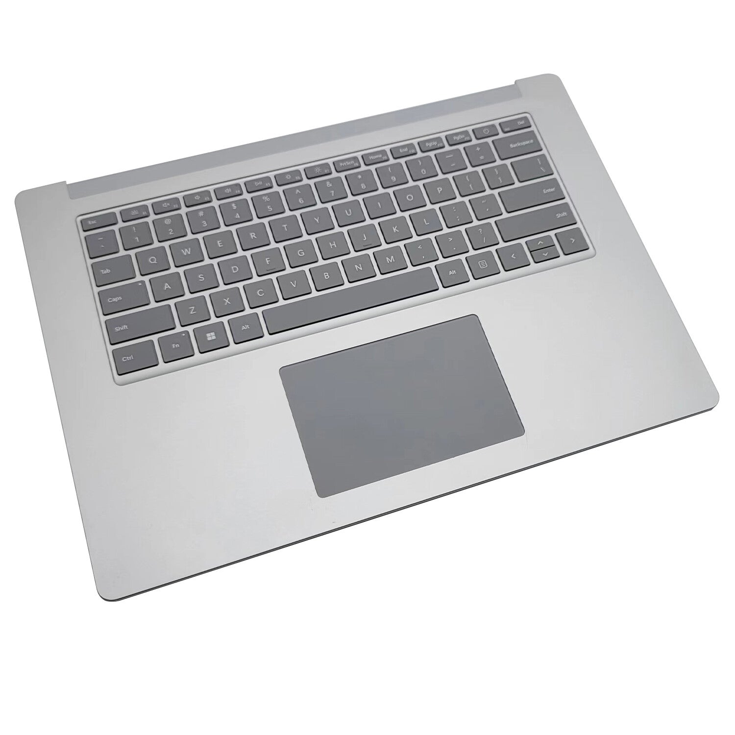 New Silver Palmrest Keyboard Touchpad For Microsoft Surface Laptop 3 15" 1873 US