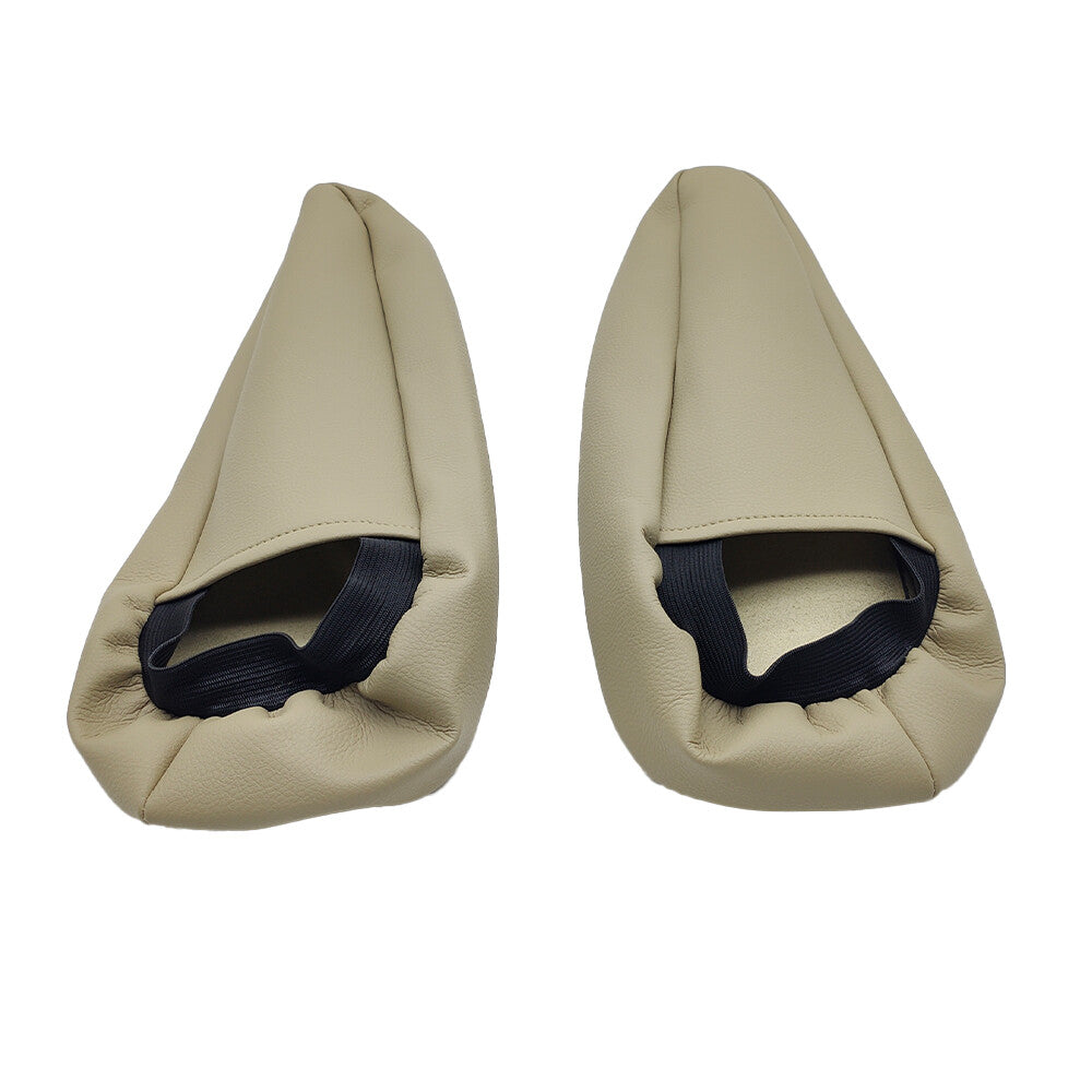 2pcs For 2003-2009 Lexus GX470  Beige Leather Seat Armrest Replacement Cover