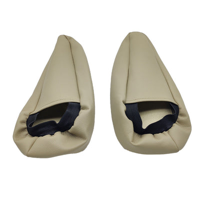 2pcs For 2003-2009 Lexus GX470  Beige Leather Seat Armrest Replacement Cover
