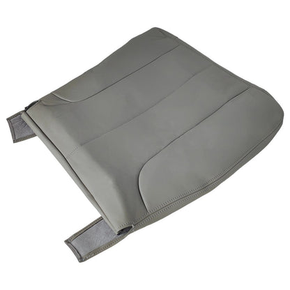 Passenger Bottom Leather Seat Cover Gray Fit For 2002 - 2005 Dodge Ram 1500 SLT