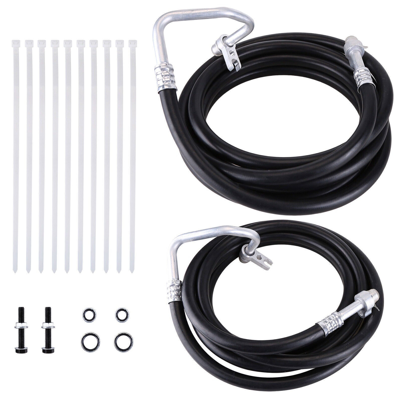 SU33468 Rear AC Line Set Aux AC Hose Kit for Chevy Suburban 2007 2014