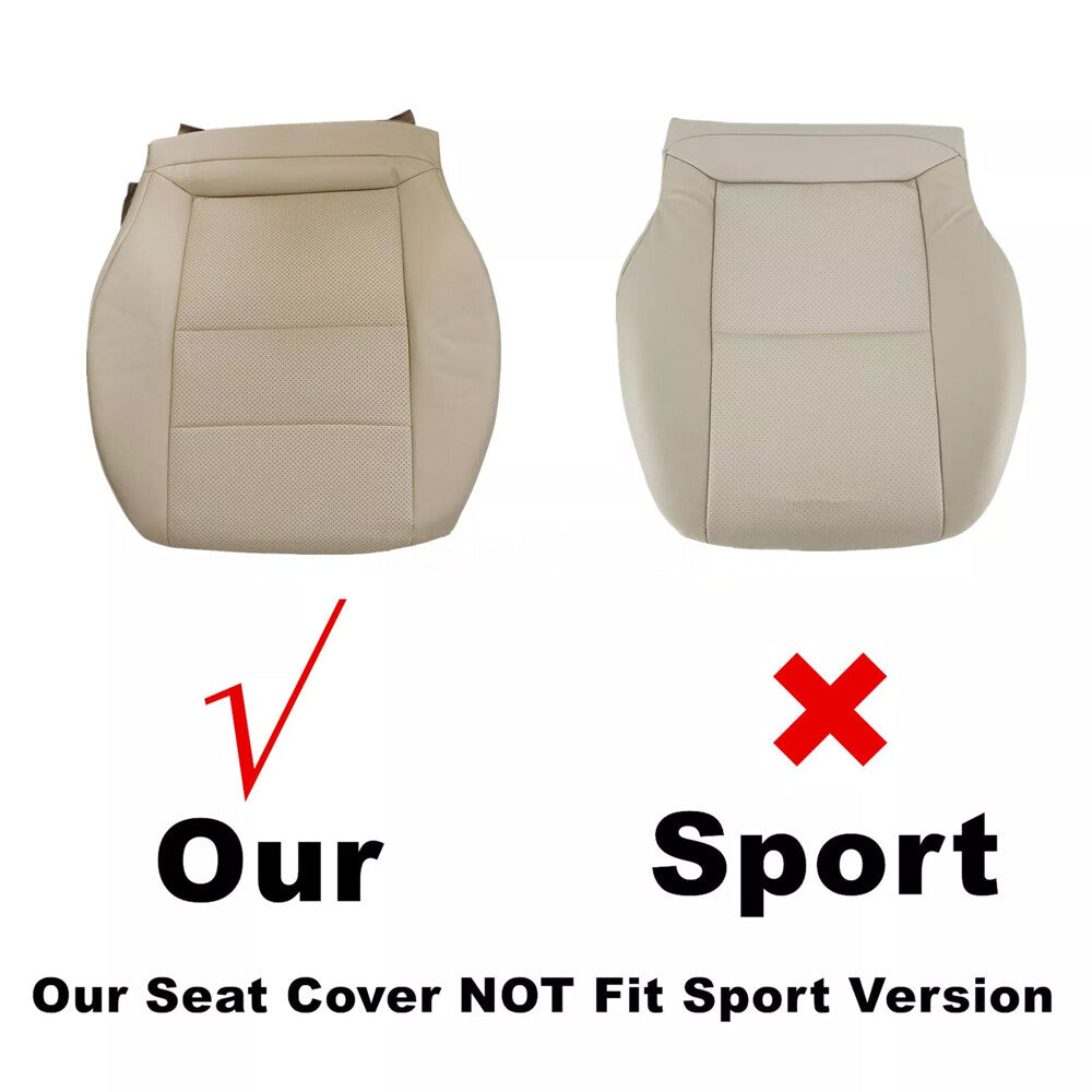 For 2008-2015 Mercedes Benz GLK350 US Driver Bottom Replacement Beige Seat Cover
