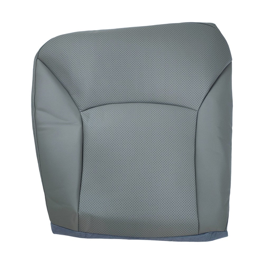 Driver Bottom Replacement Seat Cover Gray Fit For 2002-2008 Ford E150 E250 E350