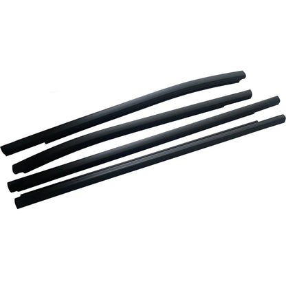 Weatherstrip Rubber Seal Set of 4 For Ford Ranger 2021 XLT Crew Cab Pickup
