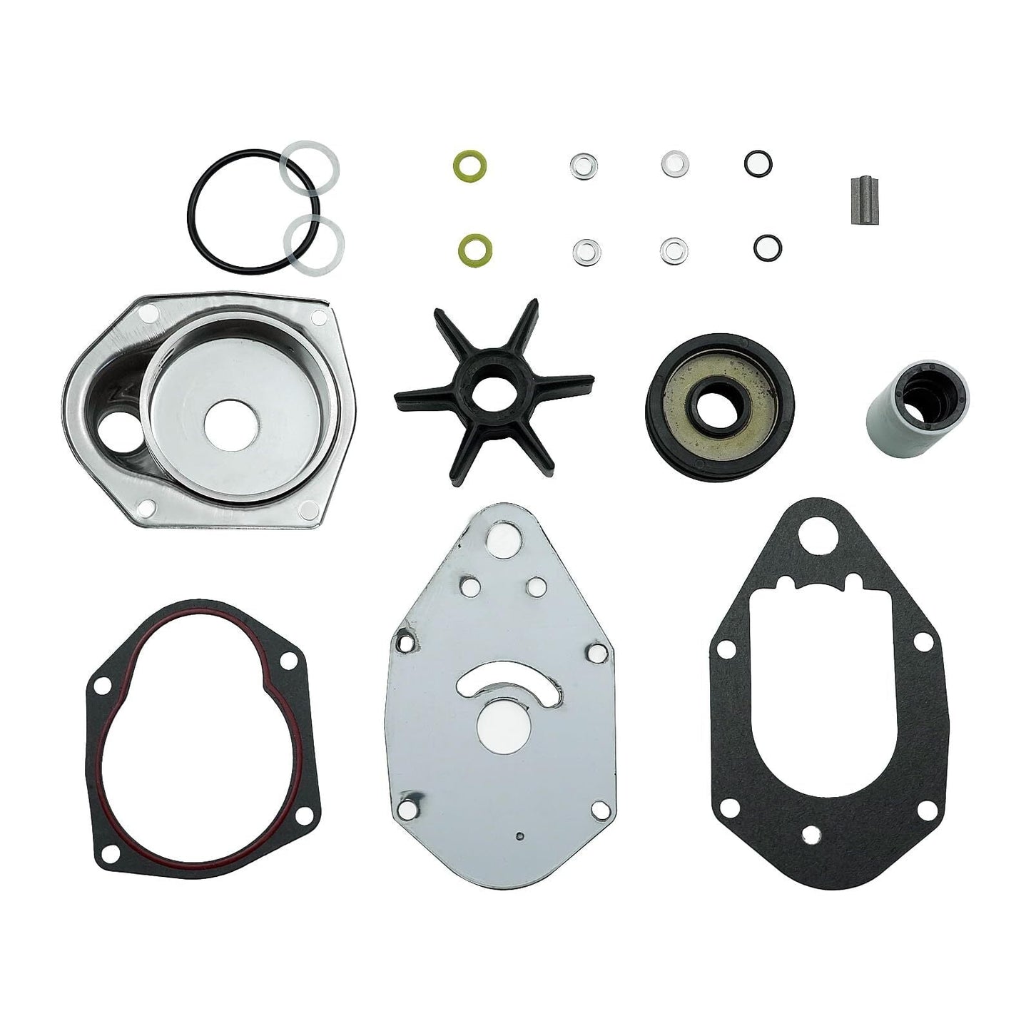 46-812966A12 Water Pump Impeller Repair Kit For Mercury Mariner Force Outboards