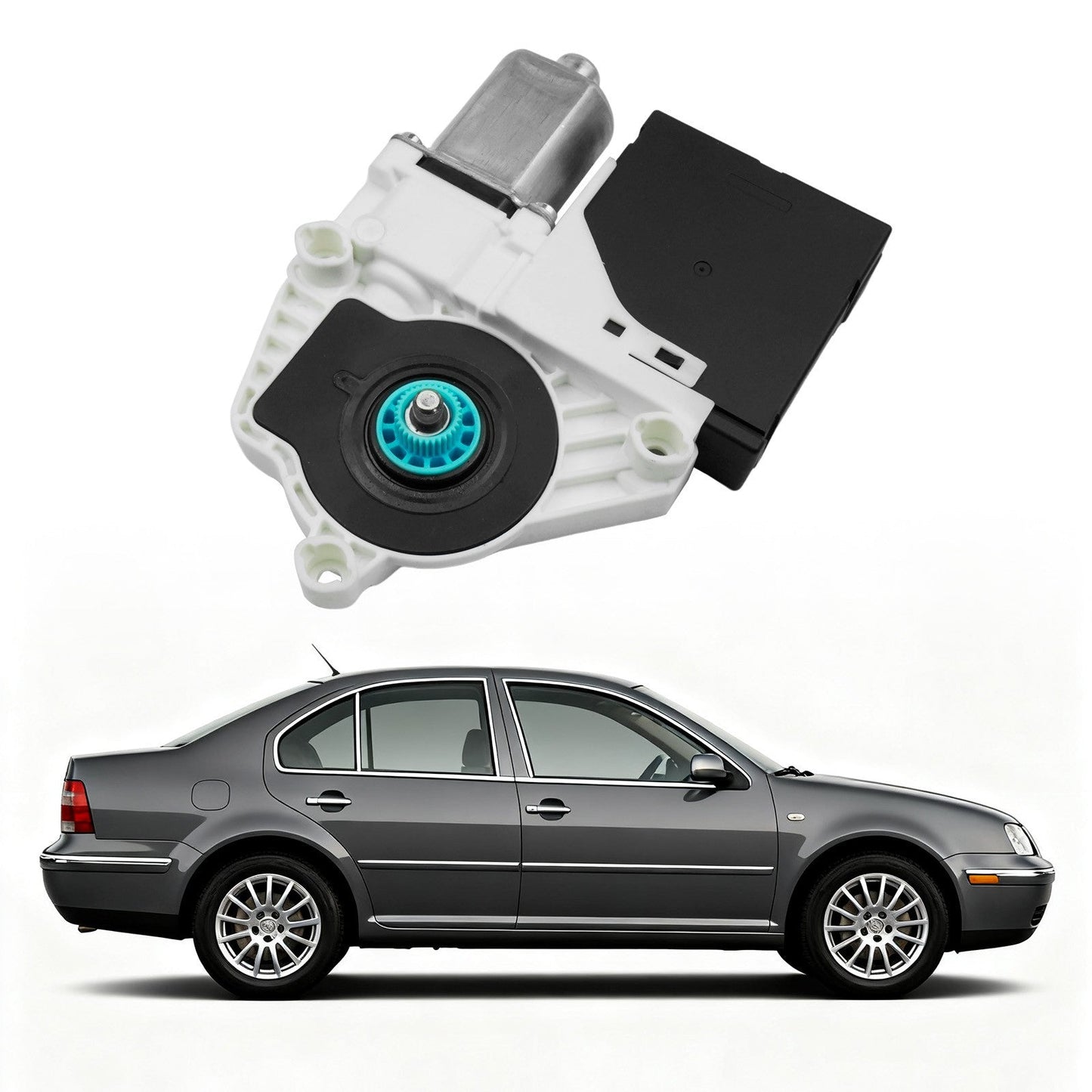Drivers Left Front Door Power Window Motor 1K5837401 Fit for Jetta 2005-2006
