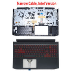 For Acer Nitro 5 AN515-57 Palmrest Backlit Keyboard Narrow Cable 6B.QEXN2.001 US