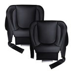 Driver Passenger Bottom Leather Seat Covers For 2004-2005 Dodge Ram 3500 Laramie
