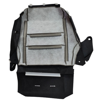 Fit For 2007 2008 2009 - 2011 Honda CR-V DRIVER Bottom Leather Seat Cover Black