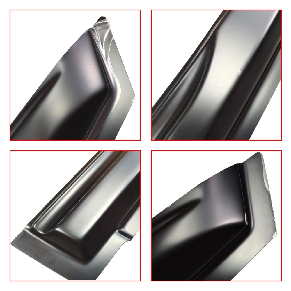 FOR 2010-2015 TOYOTA PRIUS WAVY 3D STYLE SMOKED WINDOW VISOR VENT SHADE US