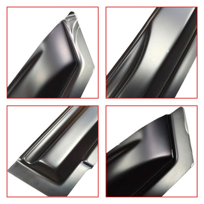 FOR 2010-2015 TOYOTA PRIUS WAVY 3D STYLE SMOKED WINDOW VISOR VENT SHADE US