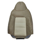 LH / RH Front Leather Seat Cover Tan For 2003-2006 Ford Expedition Eddie Bauer