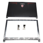 New For MSI GE63 Raider RGB MS-16P5 Top LCD Back Cover+Front Bezel+Screen Hinges