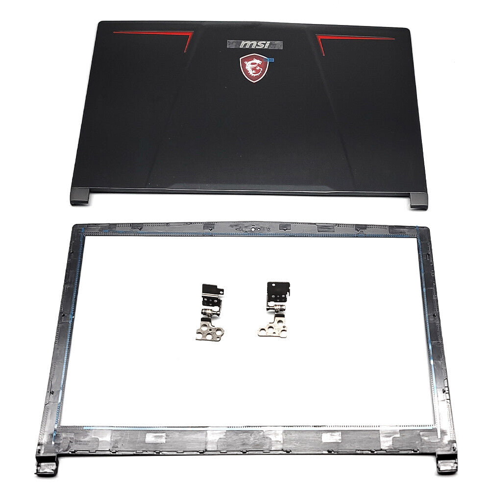 New For MSI GE63 Raider RGB MS-16P5 Top LCD Back Cover+Front Bezel+Screen Hinges
