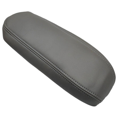 Armrest leather Cover Gray For 2002 2003- 2007 Ford F250 F350 Lariat