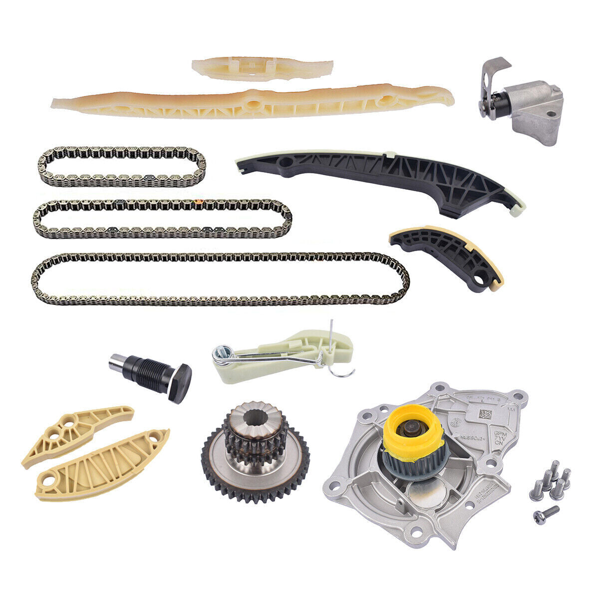 For 14-2018 VW Jetta Passat GTI 1.8 2.0T A3 A4 Q5 TT Timing Chain Kit Water Pump