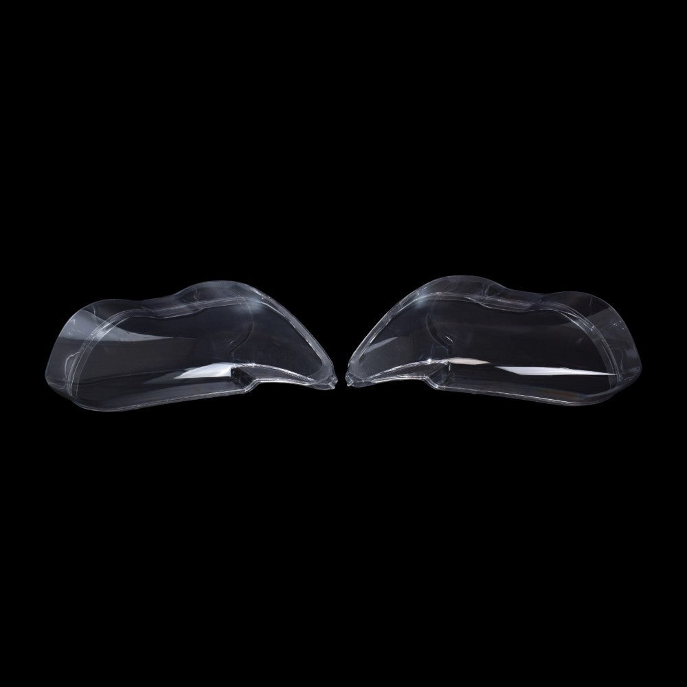 Left Right Clear Headlight Headlamp Lens Cover For BMW 7 Series E65 E66 2002-05