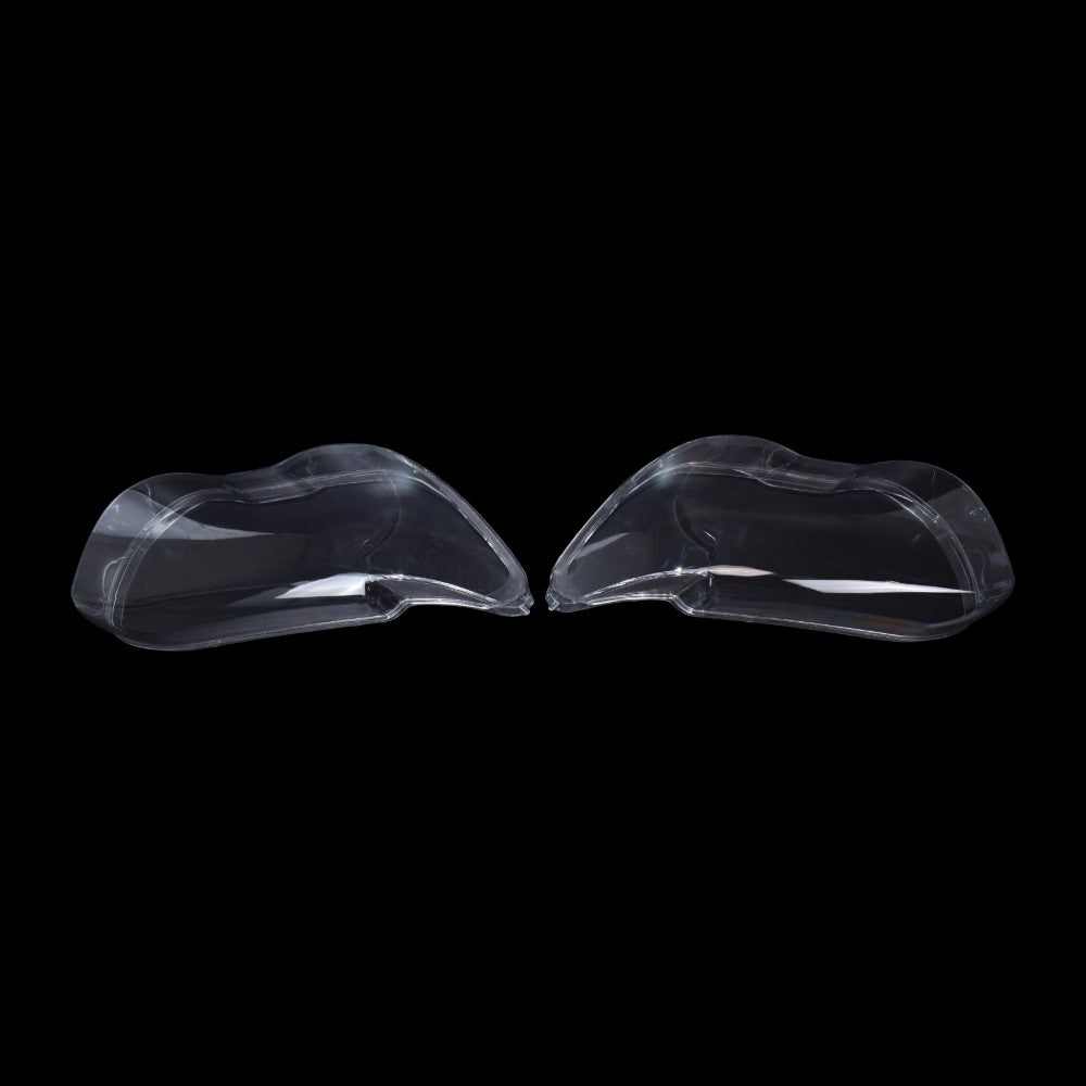 Left Right Clear Headlight Headlamp Lens Cover For BMW 7 Series E65 E66 2002-05