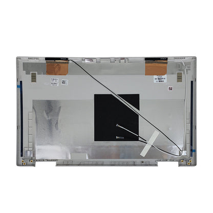 New Thin Back Cover w/Cable For HP Pavilion X360 15-ER Top Silver Lid M45108-001