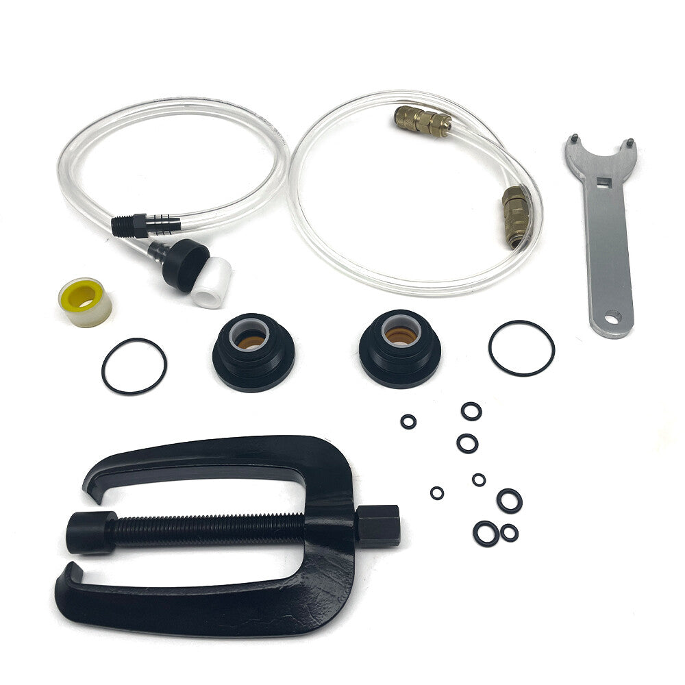 For Seastar Hydraulic Steering Cylinder Seal HS5157 + Bleed Kit+ Bracket Puller