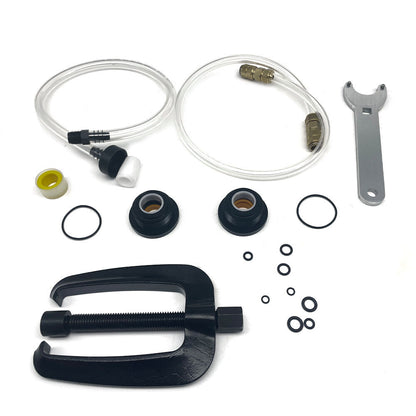 For Seastar Hydraulic Steering Cylinder Seal HS5157 + Bleed Kit+ Bracket Puller