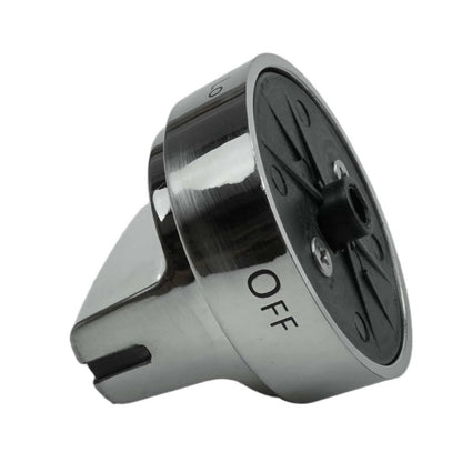 WB03X24818 Stainless Steel Plastic Control Knobs for GE Gas Range Stove (5Pack)