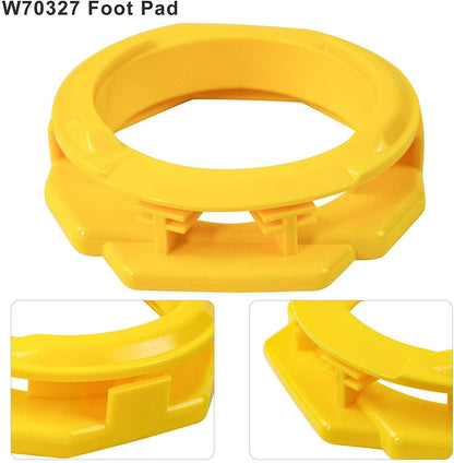 4 Pieces For Baracuda Pool Cleaner W70329 Finned Seal W69698 Diaphragm Foot Pad