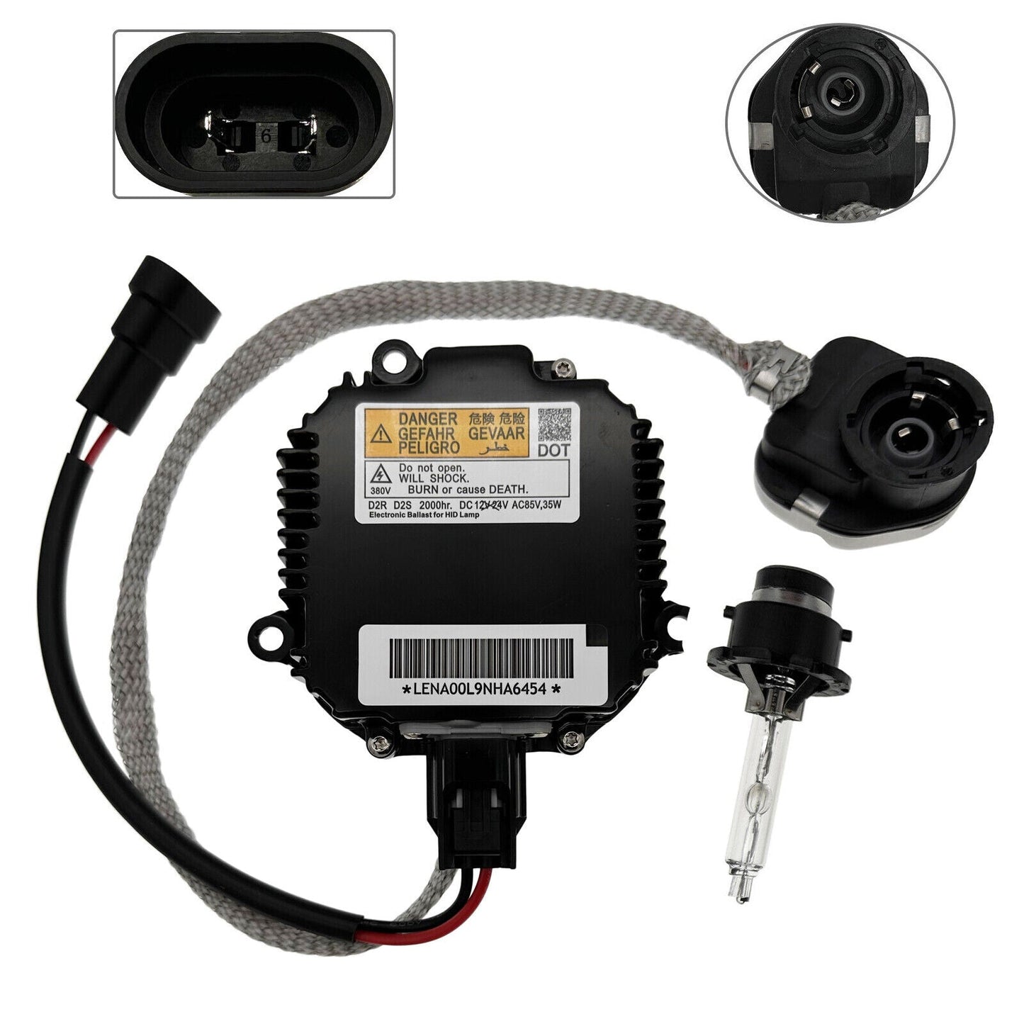 For Nissan Infiniti 28474-89904 HID Xenon Headlight Ballast w/ Igniter Cord Bulb