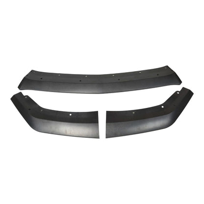 For 24-25 Ford Mustang G-Style Unpainted Black Front Bumper Lip Body Kit Spoiler