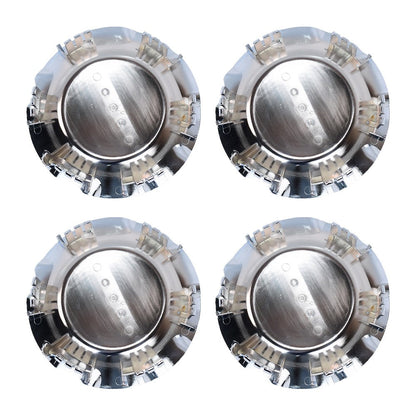 New Chrome ABS Center Caps 4PCS for Chevy Suburban 2007-2014 for 7.2" Diameter