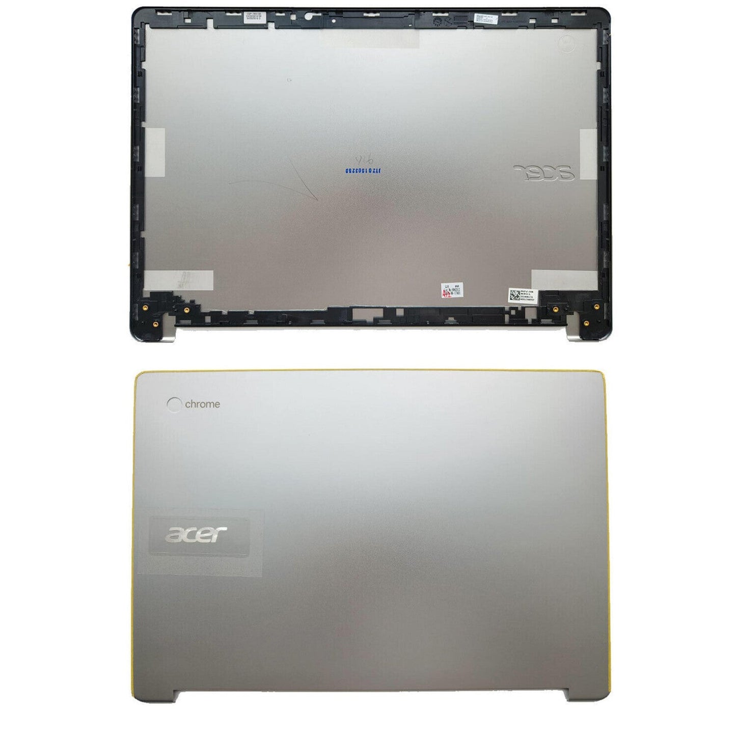 New Lcd Back Cover For Acer Chromebook CB5-312T Top Case Lid Silver 60.GHPN7.001