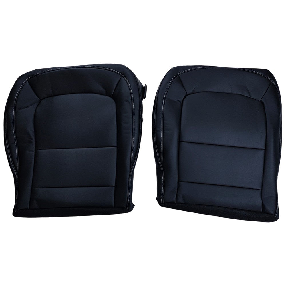 For 2015-2022 Chevy Colorado & GMC Canyon WT Driver&Passenger Bottom Seat Cover