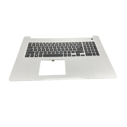 New 06V9FW Silver Palmrest w/ Backlit Keyboard For Dell Inspiron 17 5770 5775 US